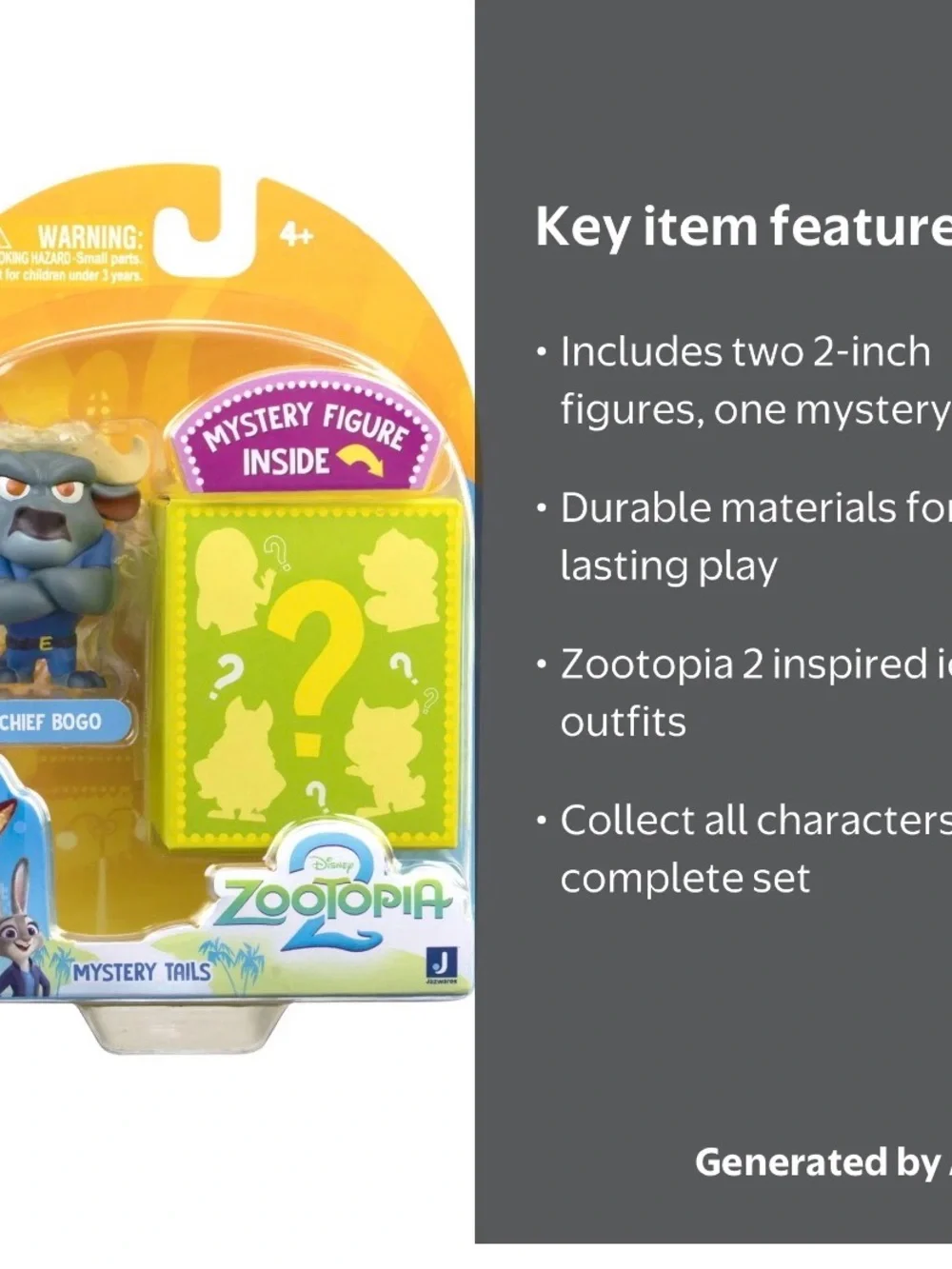 Disney Zootopia 2 Chief Bogo and a Mystery Figure